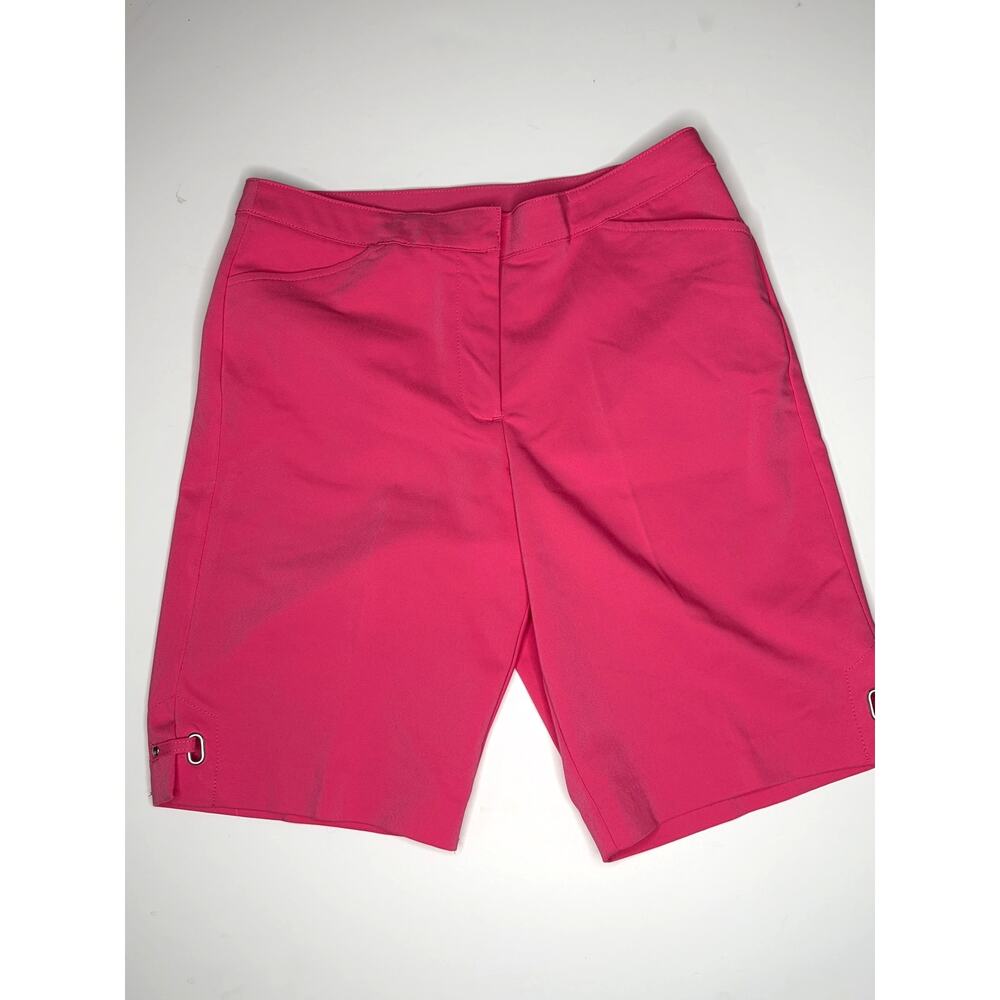 Ruby Rd Pink Petite Bermuda Shorts 10